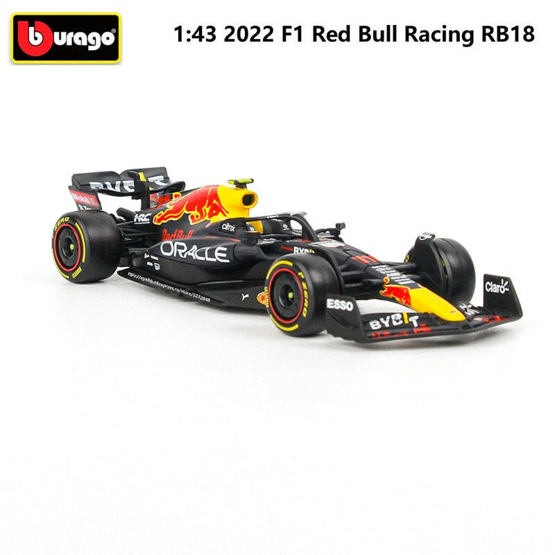 Bburago-coche de carreras RB18 Diecast 1:43, coche de carreras de toro rojo F1, Infiniti, modelo de aleación, juguete de colección de coche diseñado para regalo para niños, 2022 - Premium 0 from TIKIJTRONICS - Just $14.86! Shop now at TIKIJTRONICS